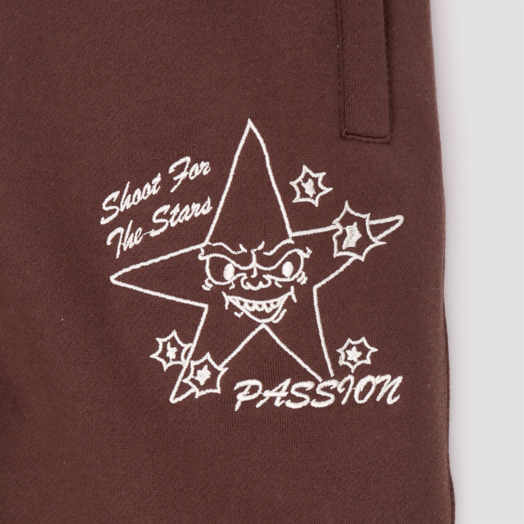 Passion Target Practice Tracksuit Joggers Brown