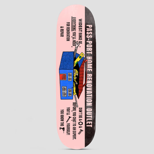 Passport 8.25 You've Been Served Series Home Renos Skateboard Deck