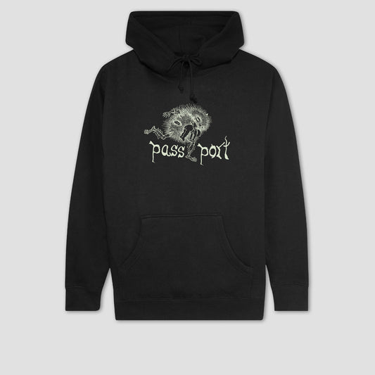 Passport Banksia Hoodie Black