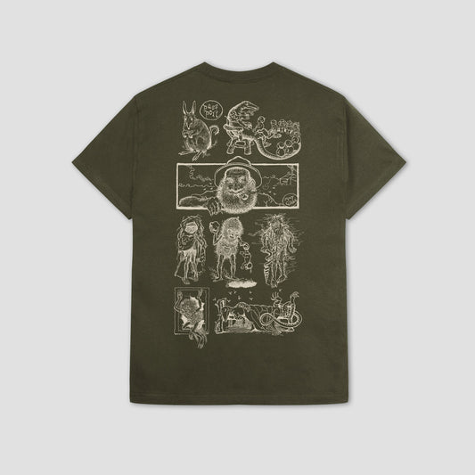 Passport Bush Greeting T-Shirt Olive