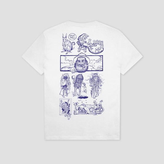 Passport Bush Greeting T-Shirt White