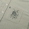 Load image into Gallery viewer, Passport Bush Greeting Workers Check Longsleeve Shirt Moss Green
