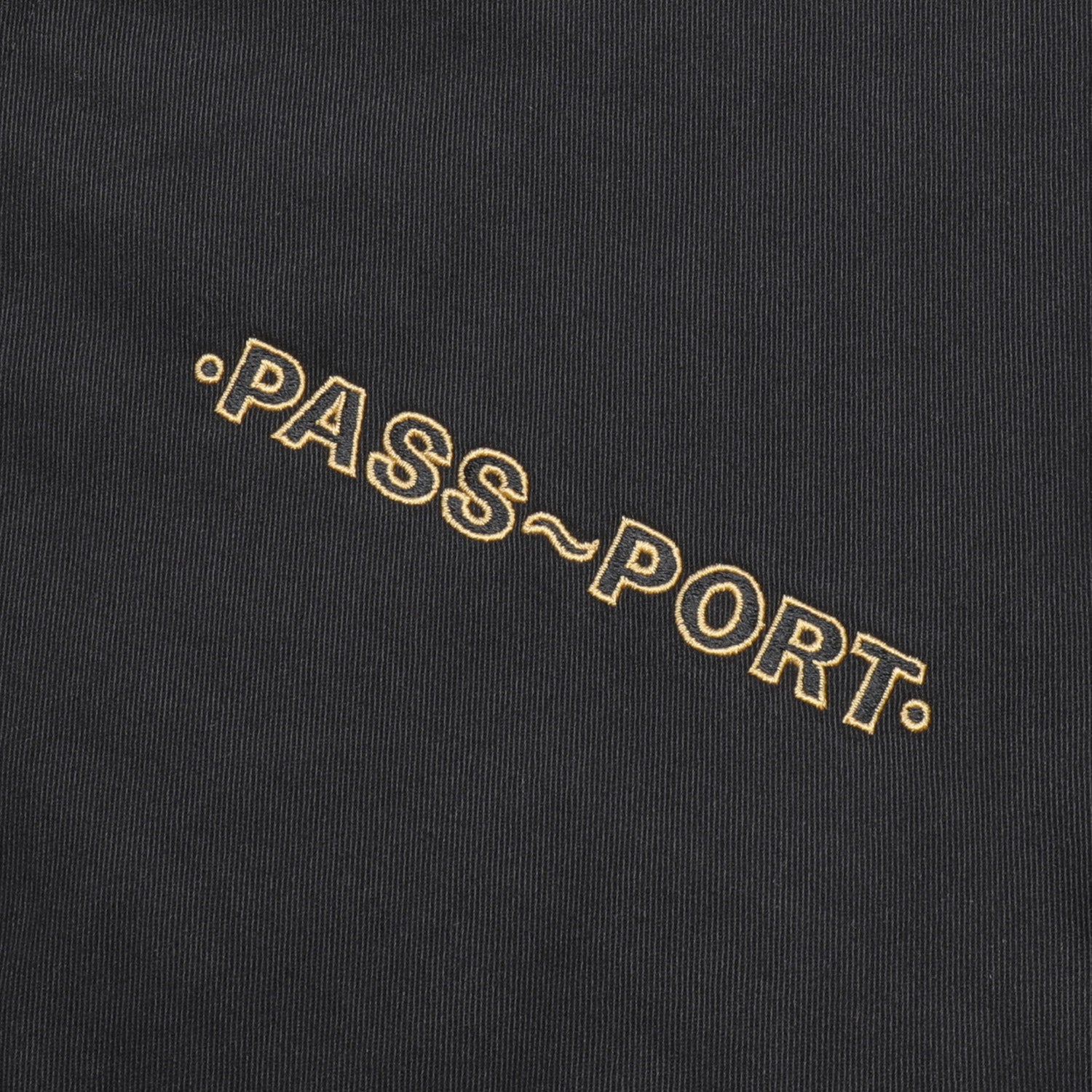 Passport Emblem Workers Jacket Black