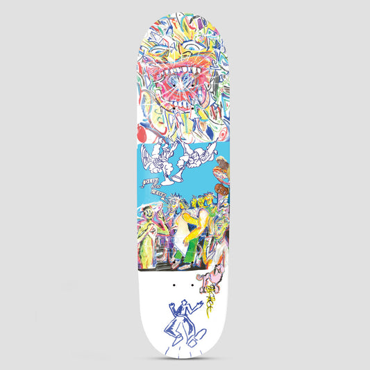 Passport 8.5 Heaven & Hell Series Deeds Not Creeds Skateboard Deck