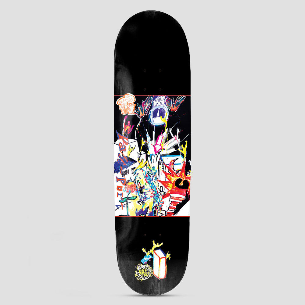 Passport 8.5 Heaven & Hell Series Goes Around Skateboard Deck