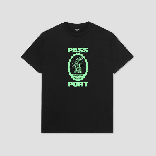 Passport Hercu-Locks T-Shirt Black