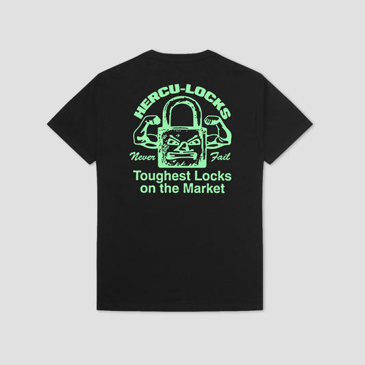 Passport Hercu-Locks T-Shirt Black