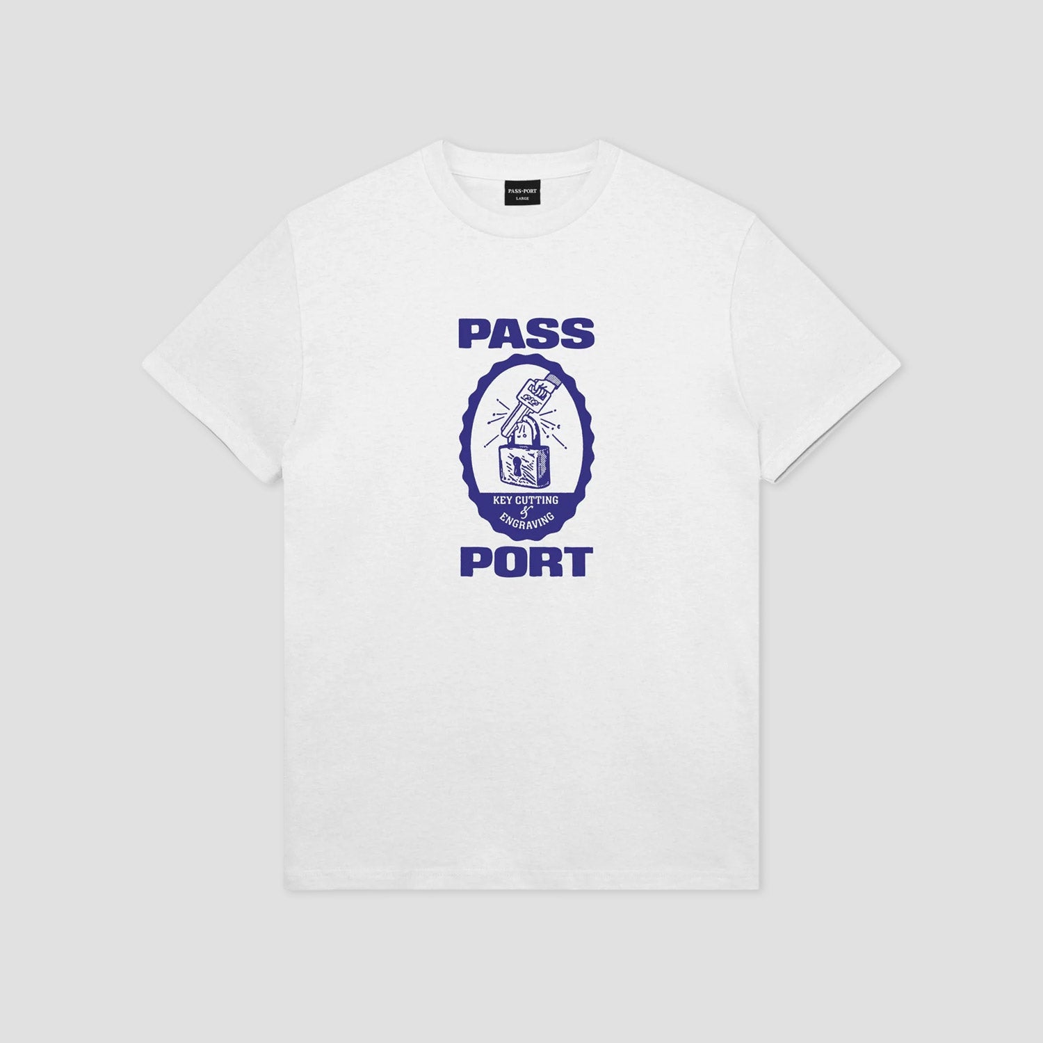 Passport Hercu-Locks T-Shirt White