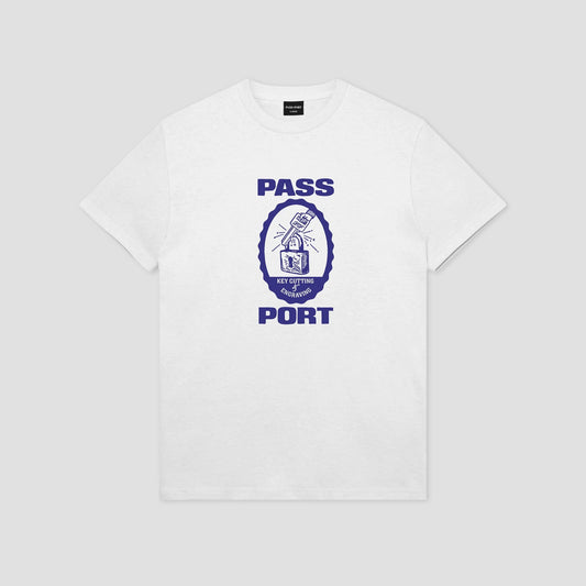 Passport Hercu-Locks T-Shirt White