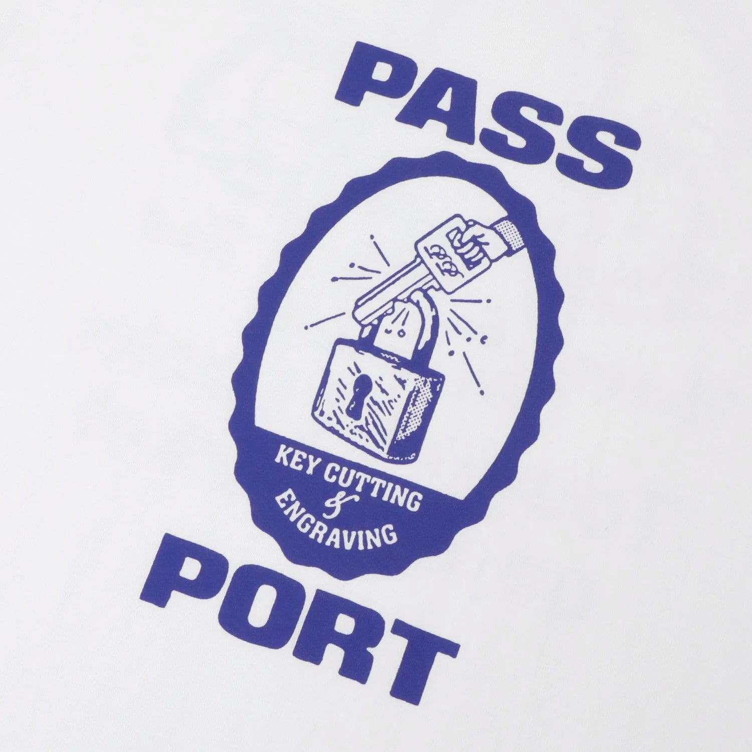 Passport Hercu-Locks T-Shirt White