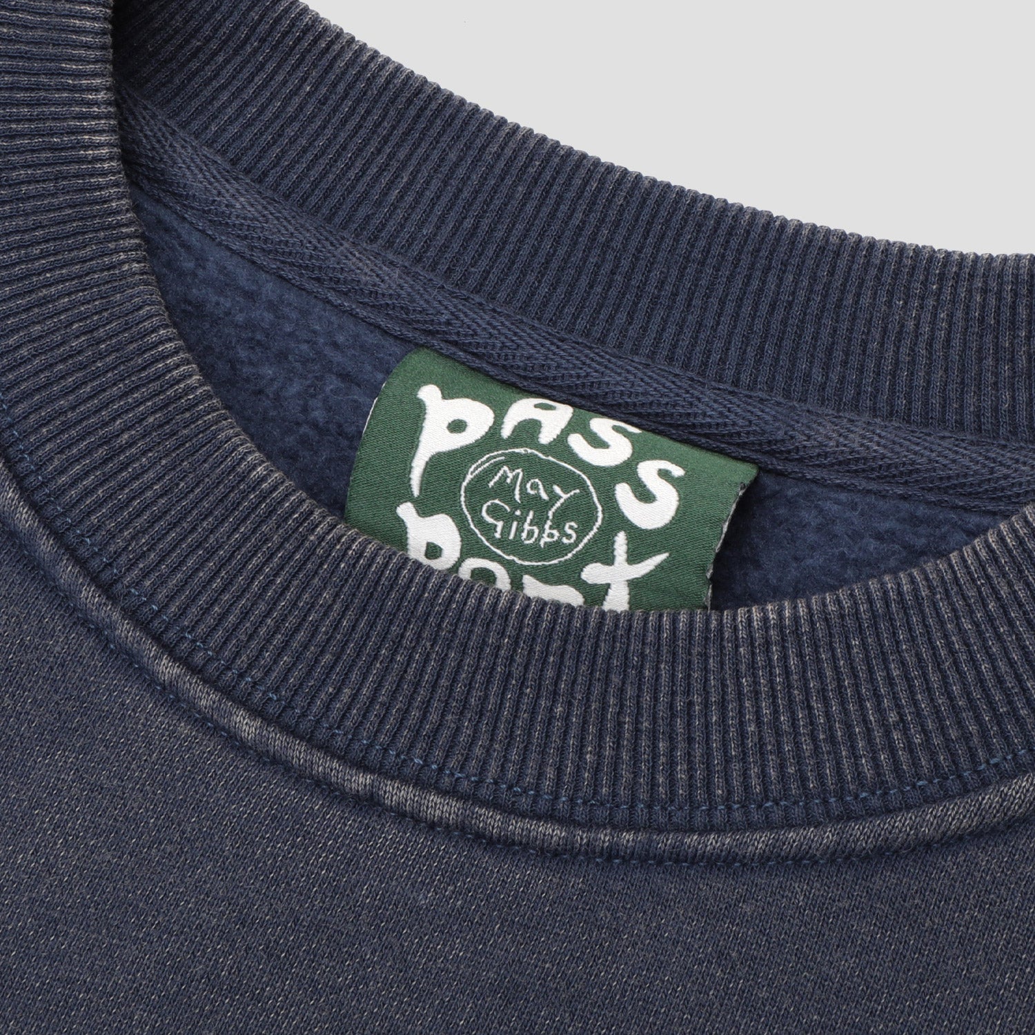 Passport Leap Frog Sweater Acid Navy