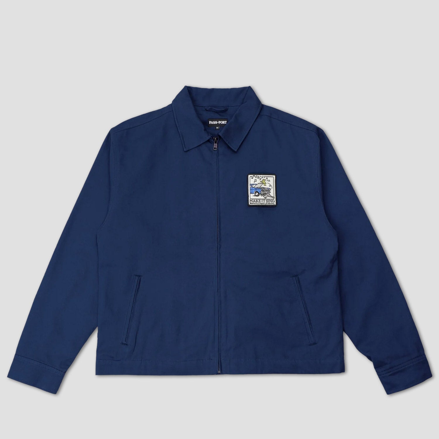 Passport Make It Sing Workers Jacket Navy