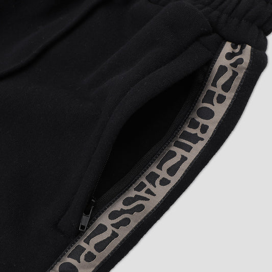 Passport Rough Neg Organic Fleece Short Black