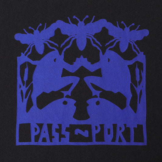 Passport Scissorcraft T-Shirt Black