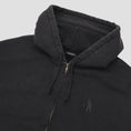 Load image into Gallery viewer, Passport Solid Workers Zip Hood Washed Black
