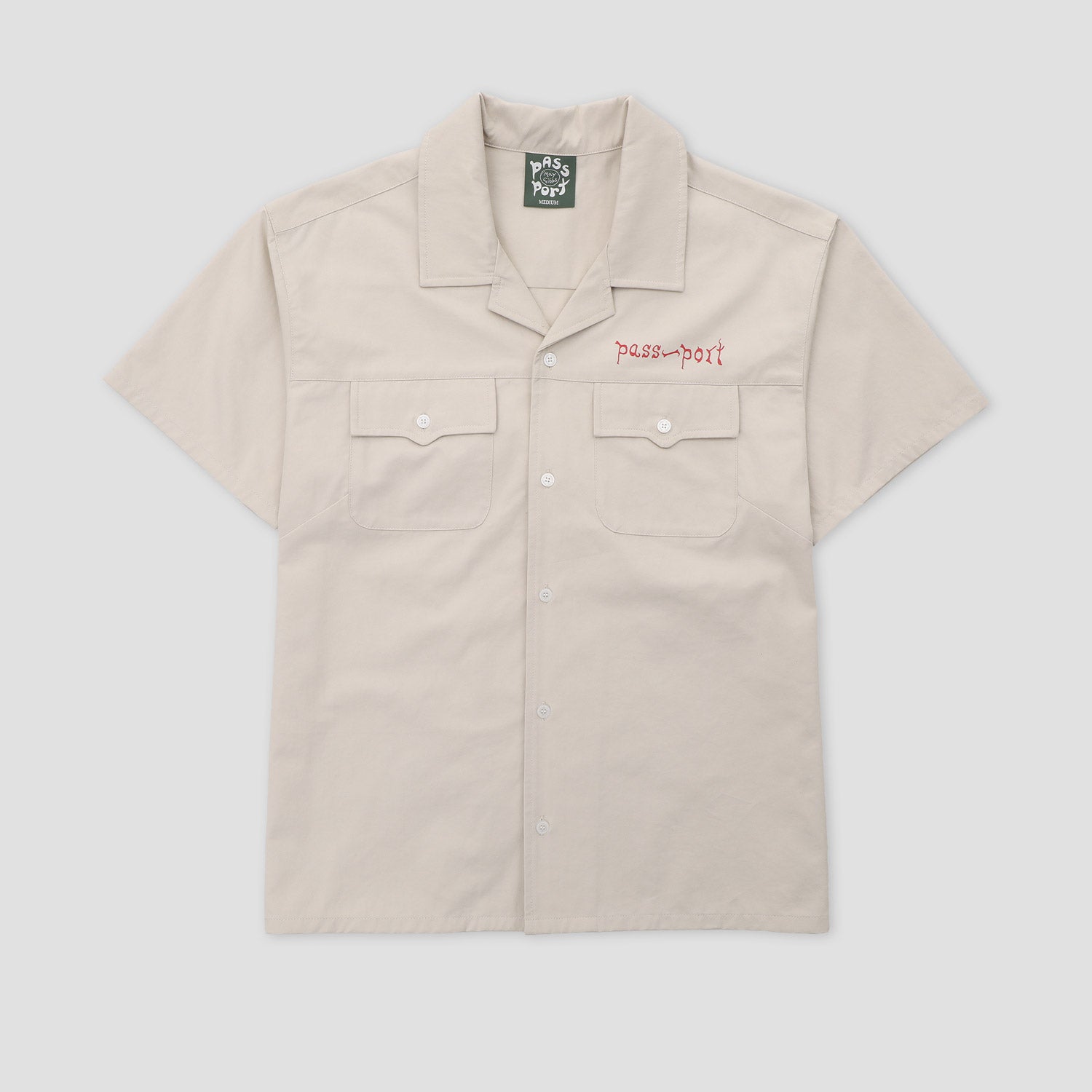 Passport Webbed Bed Packers Shirt Bone