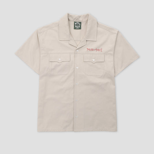 Passport Webbed Bed Packers Shirt Bone