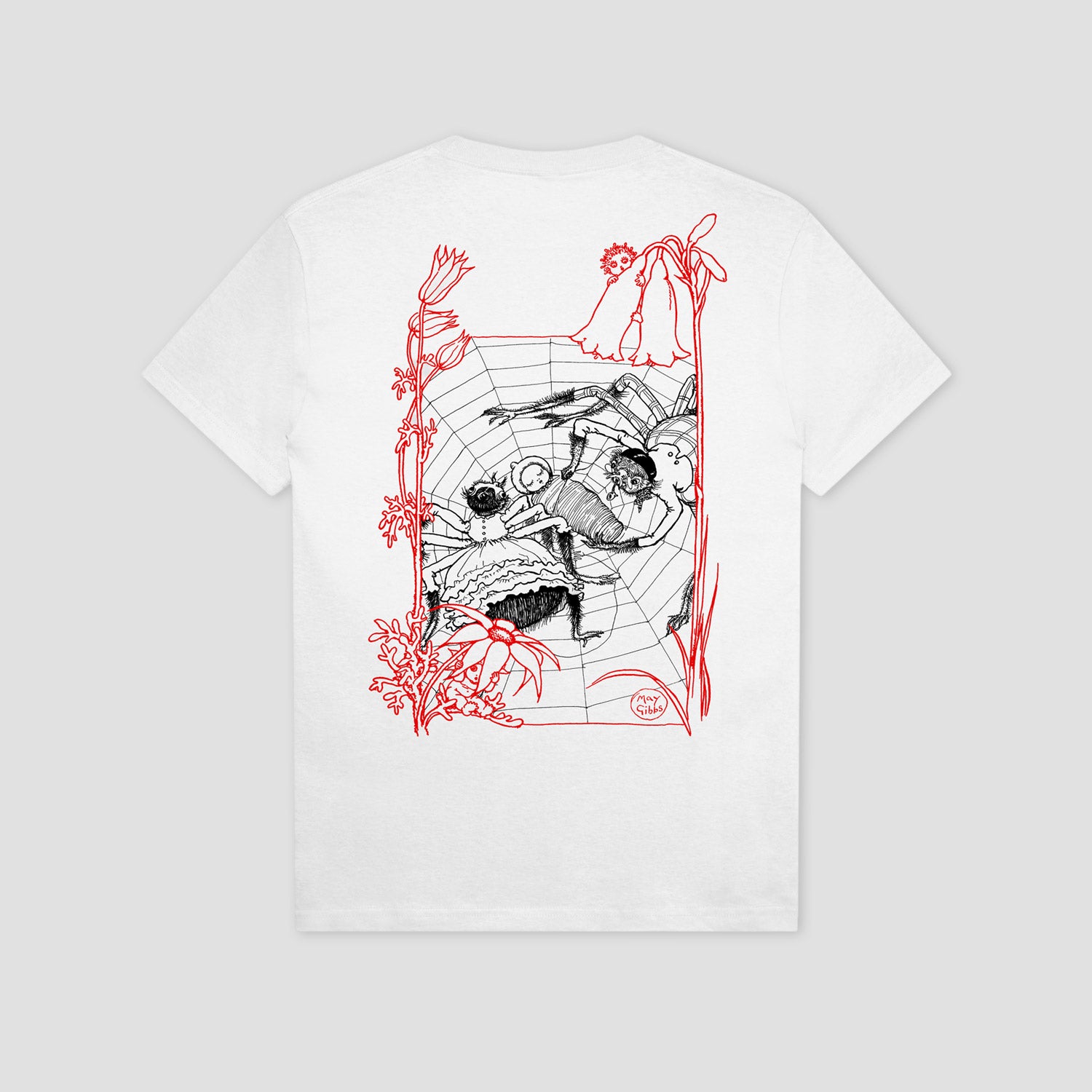 Passport Webbed Bed T-Shirt White