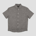 Load image into Gallery viewer, Passport Workers Check Shortsleeve Shirt Black
