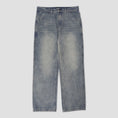 Load image into Gallery viewer, Passport Workers Club Straight Leg Jean Faded Wash Grey
