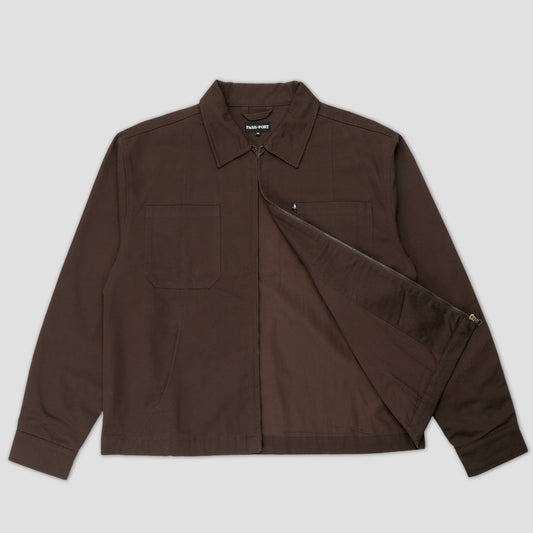 Passport Workers Jacket Choc