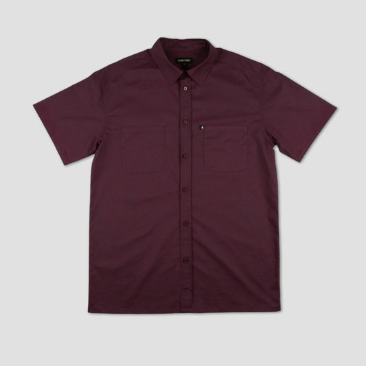 Passport Workers Shortsleeve Shirt Merlot