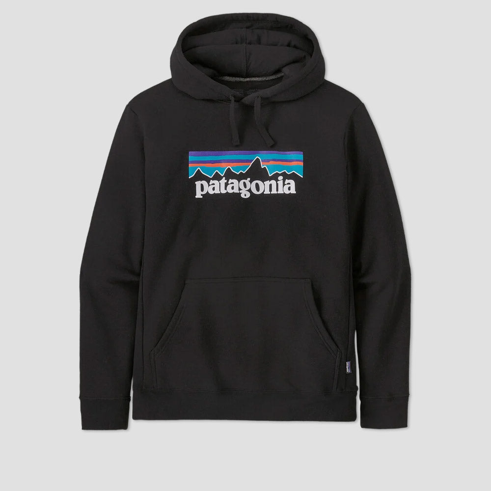 Patagonia P-6 Logo Uprisal Hood Black