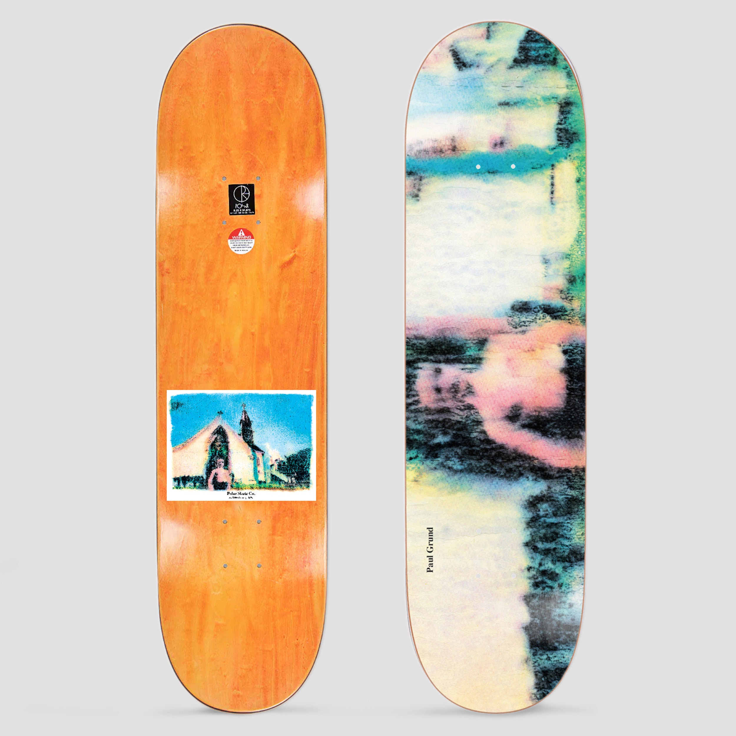 Polar Paul Grund Devil Skateboard Deck - Thumbnail 2