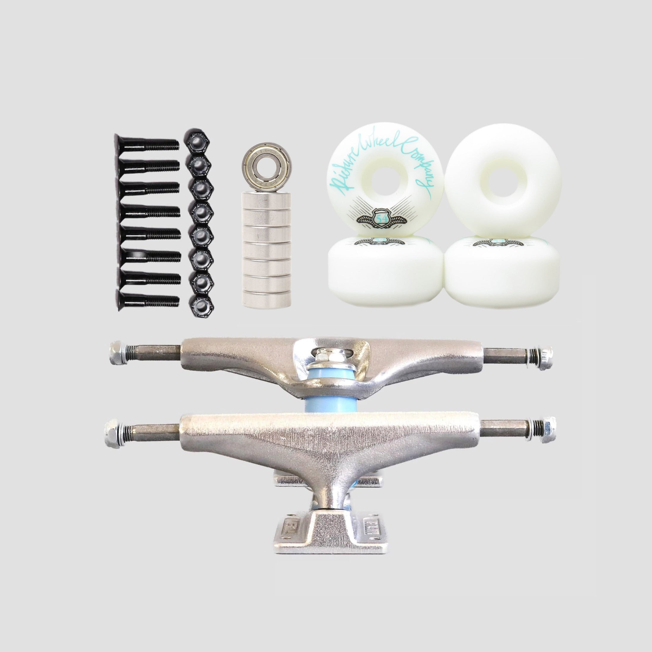 Picture Wheel Company Silver Undercarriage Kit 5.5" (8.25"- 8.5")