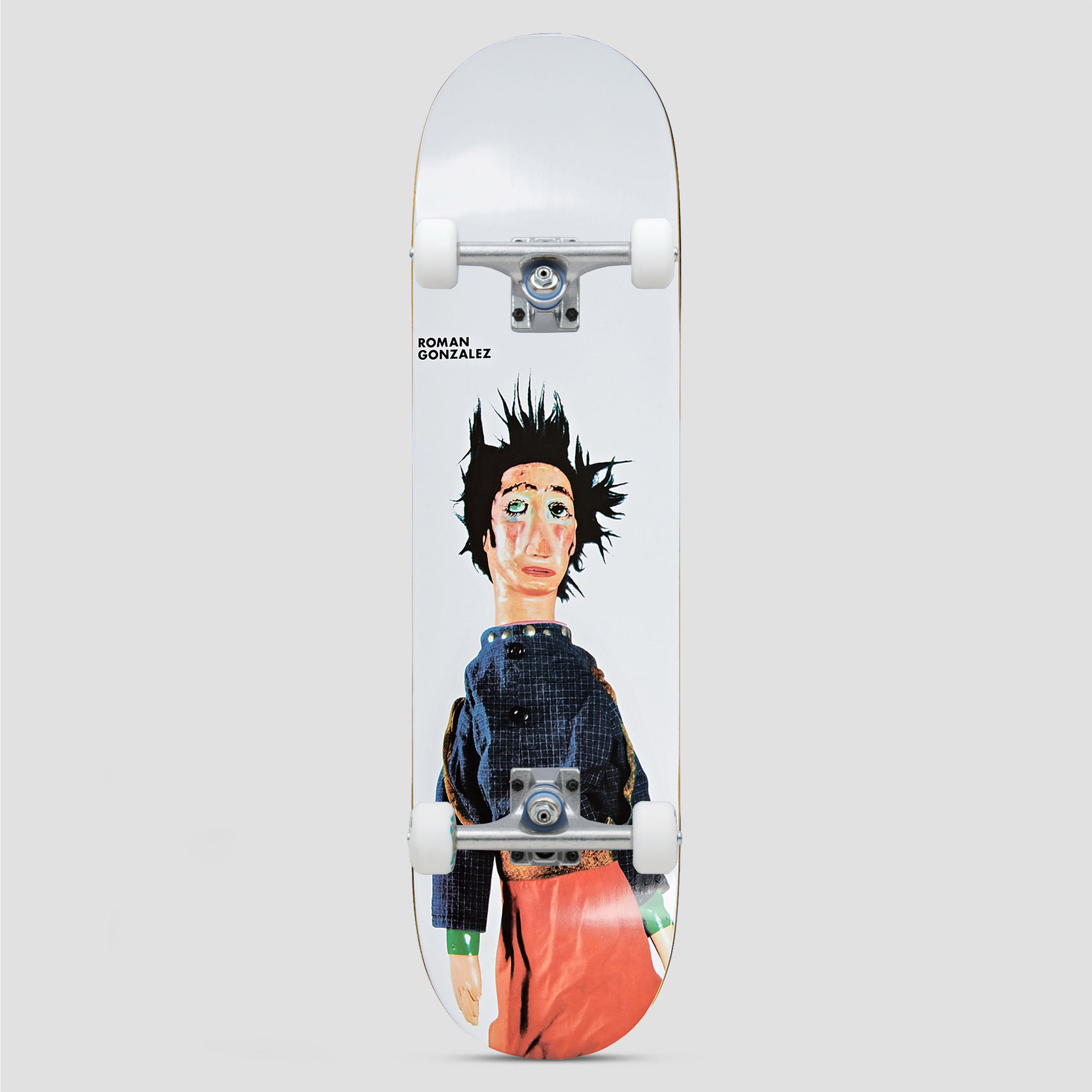 Polar 8.25 Roman Gonzalez Lorca Complete Skateboard White