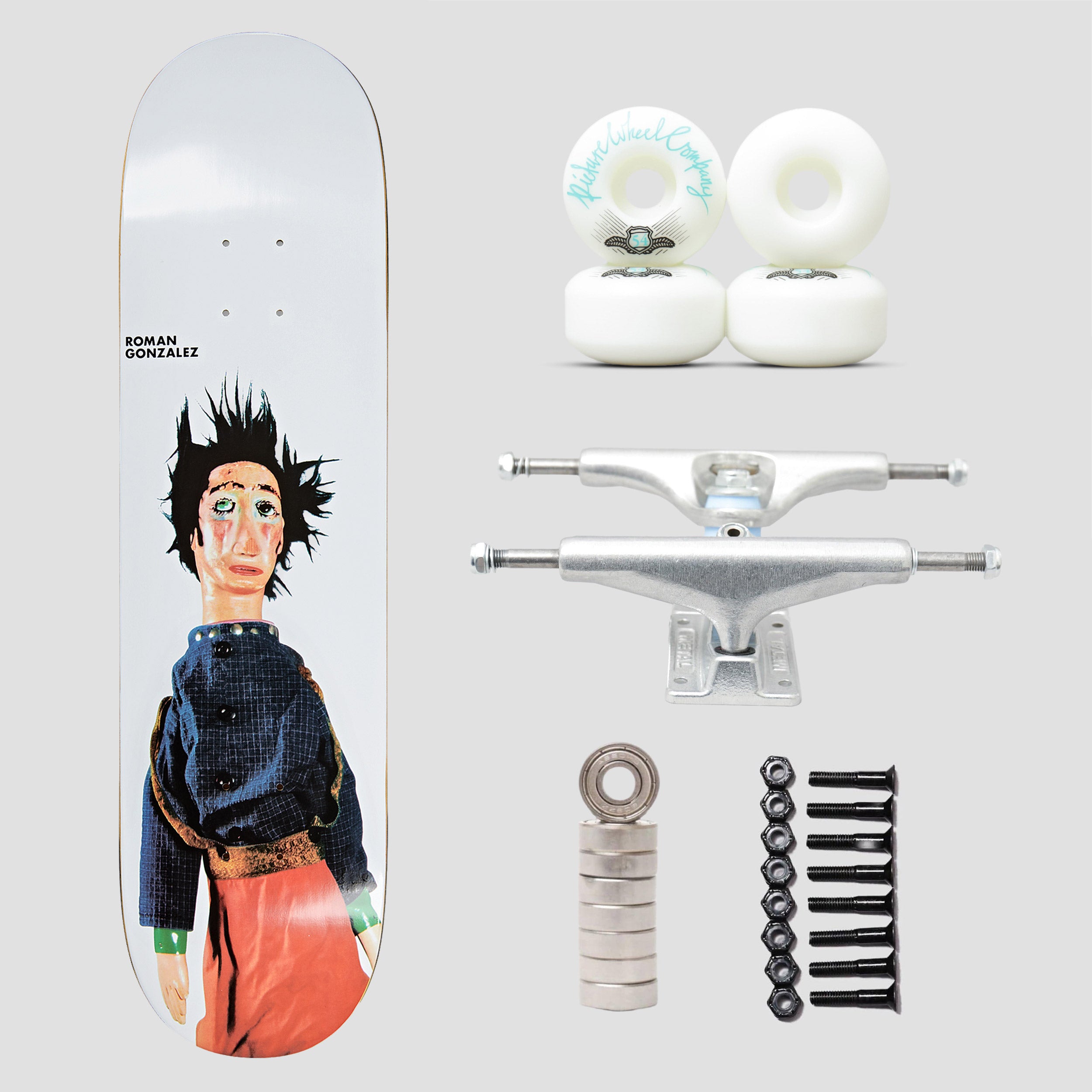 Polar　8.25 Polar 8.25 Roman Gonzalez Lorca White Complete Bundle – Slam City