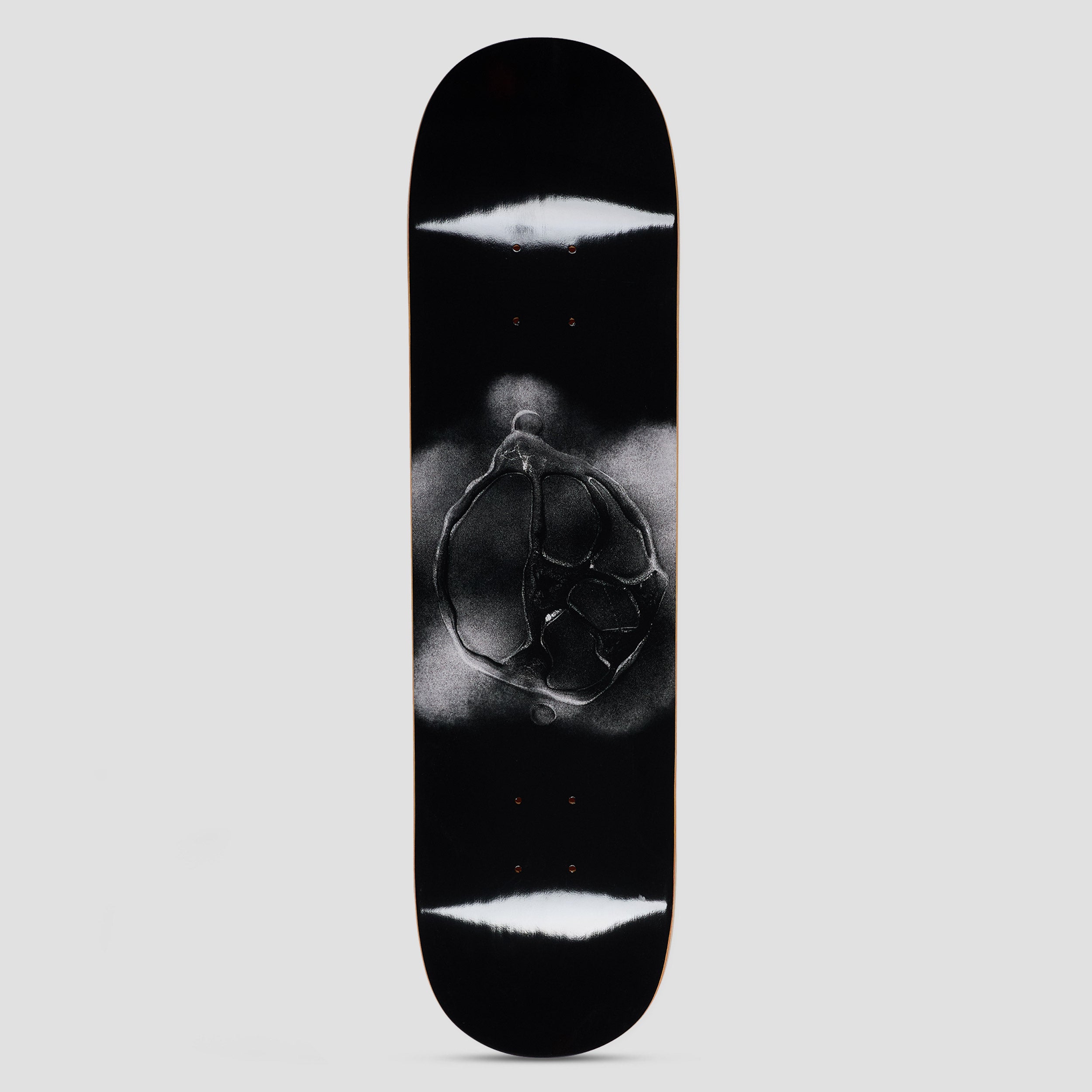 Polar 8.25 Team Stroke Logo Skateboard Deck Black – Slam City Skates
