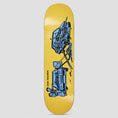 Load image into Gallery viewer, Polar 8.625 Oskar Rozenberg Drivers License Yellow Skateboard Deck
