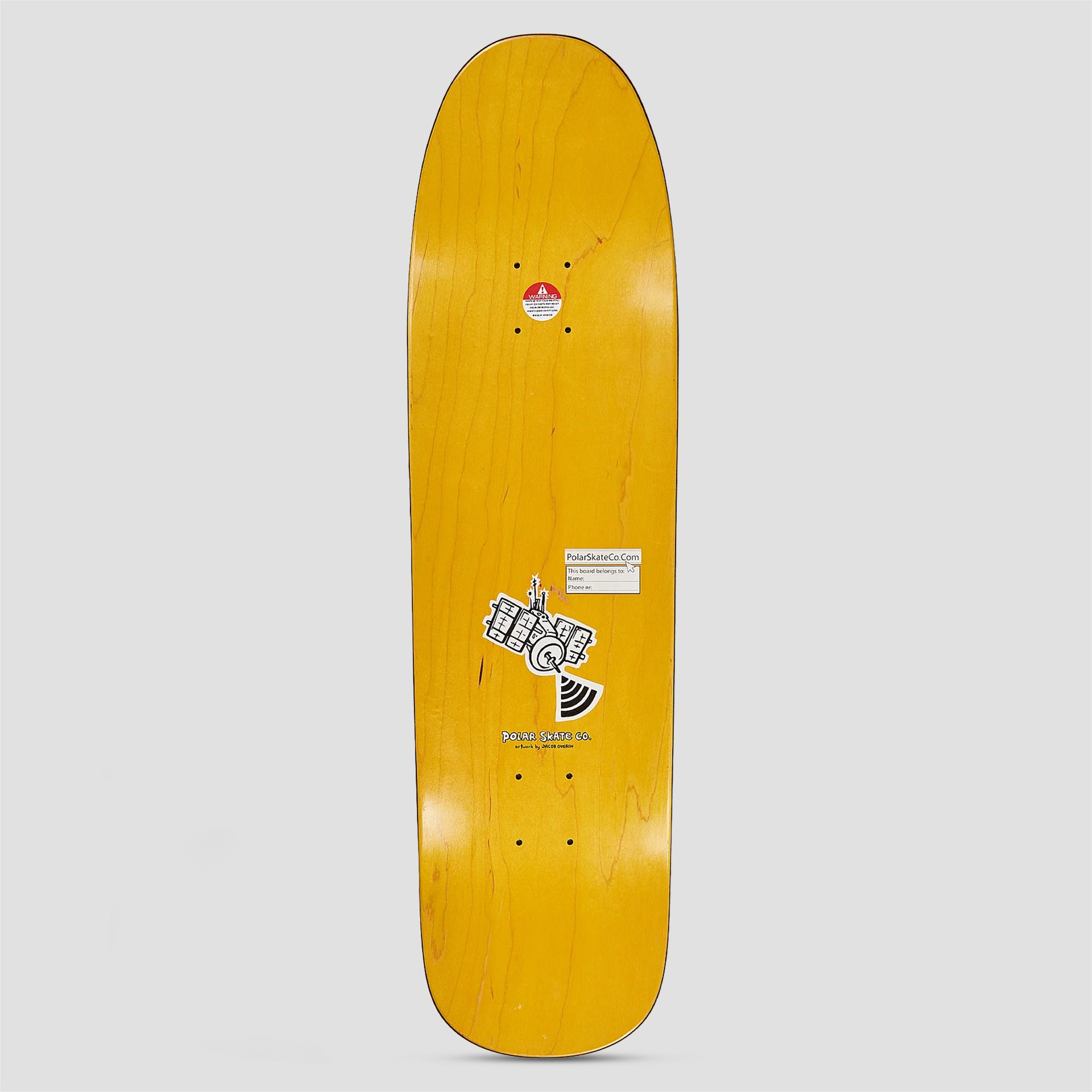 Polar 8.65 1991 Jr Aaron Herrington Planet Herrington Skateboard Deck