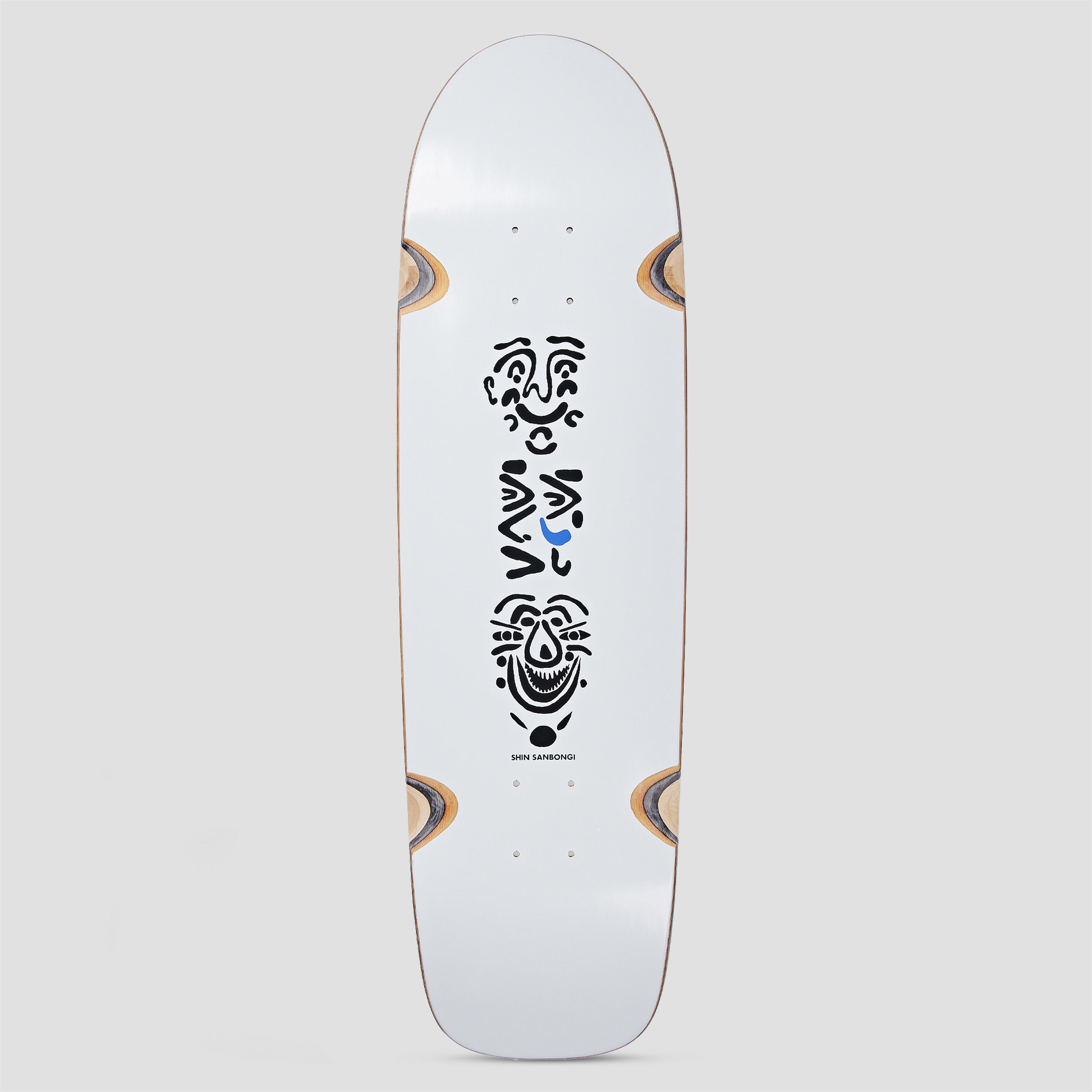 Polar 8.75 Surf Jr Shin Sanbongi Faces White Wheel Wells