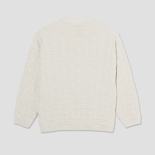 Polar Alex Sweater Ivory Grey Melange