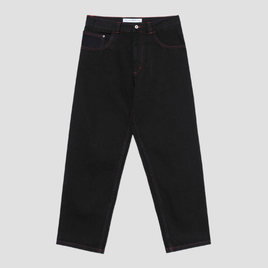 Polar Apocalypse Nun 93 Pants Black / Red