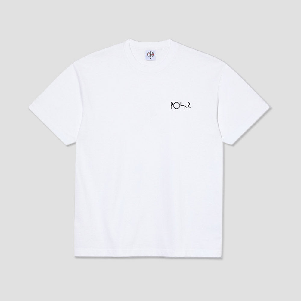 Polar Fill Logo Klez Crossing T-Shirt White