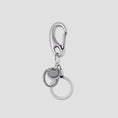 Load image into Gallery viewer, Polar Hook Key Ring Brushed Silver
