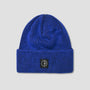 Polar Lines Merino Beanie Egyptian Blue / Black