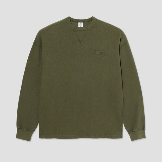 Polar Reversed Sweater Army Green