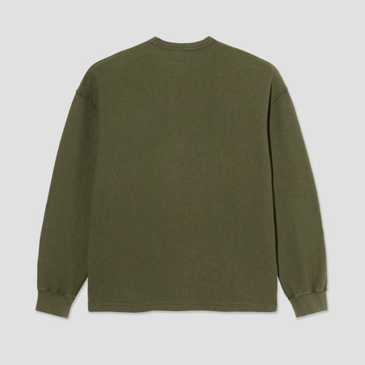 Polar Reversed Sweater Army Green