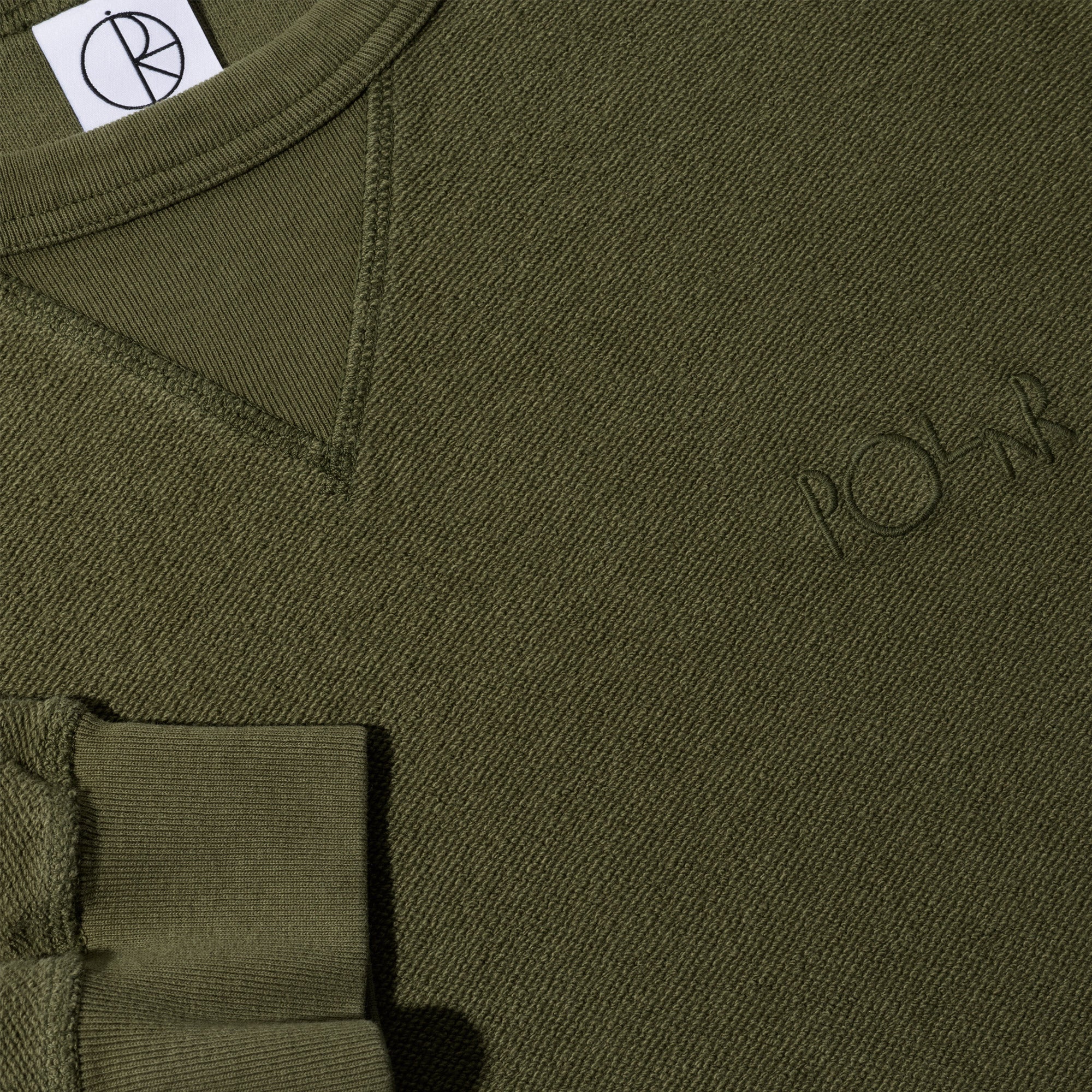 Polar Reversed Sweater Army Green