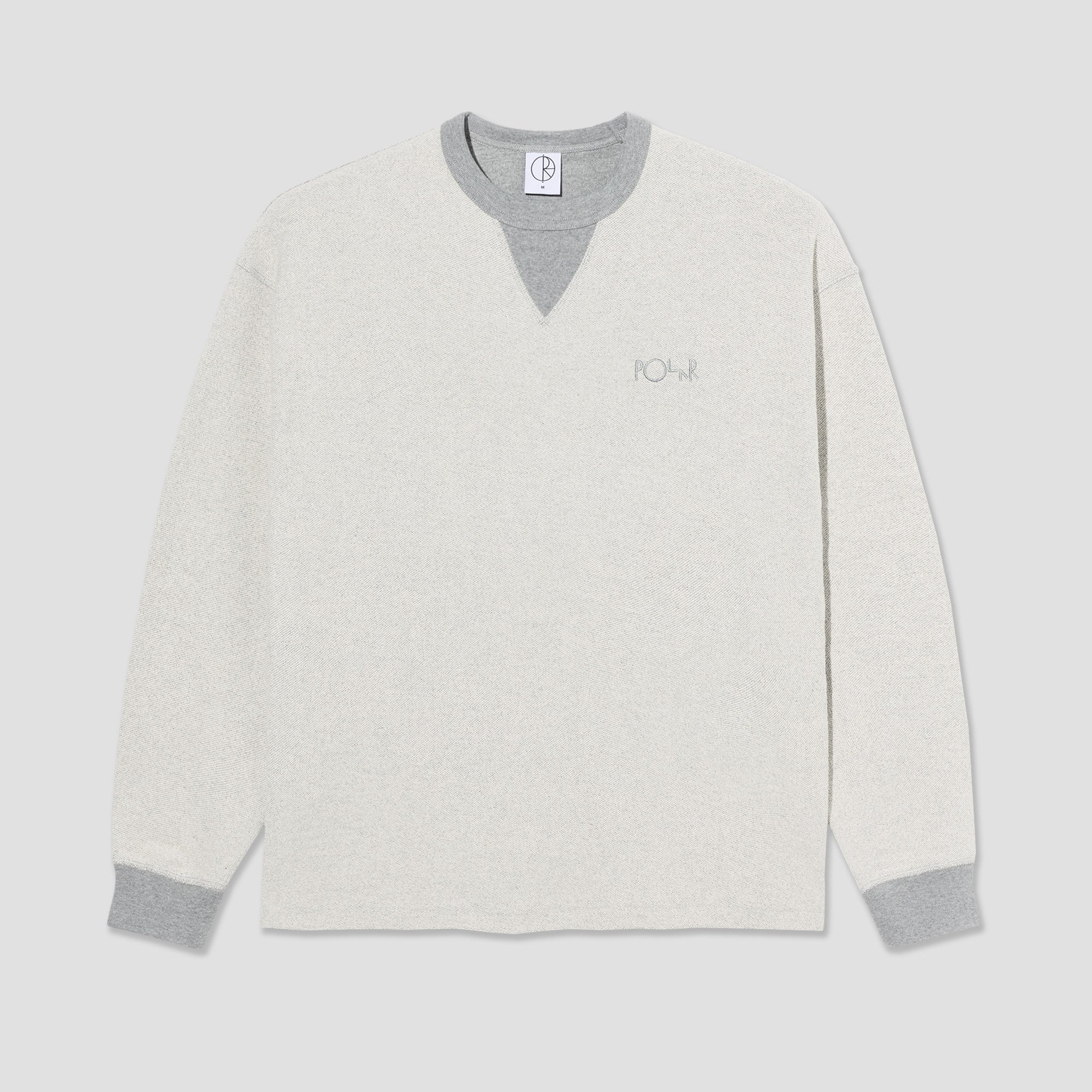 Polar Reversed Sweater Heather Grey