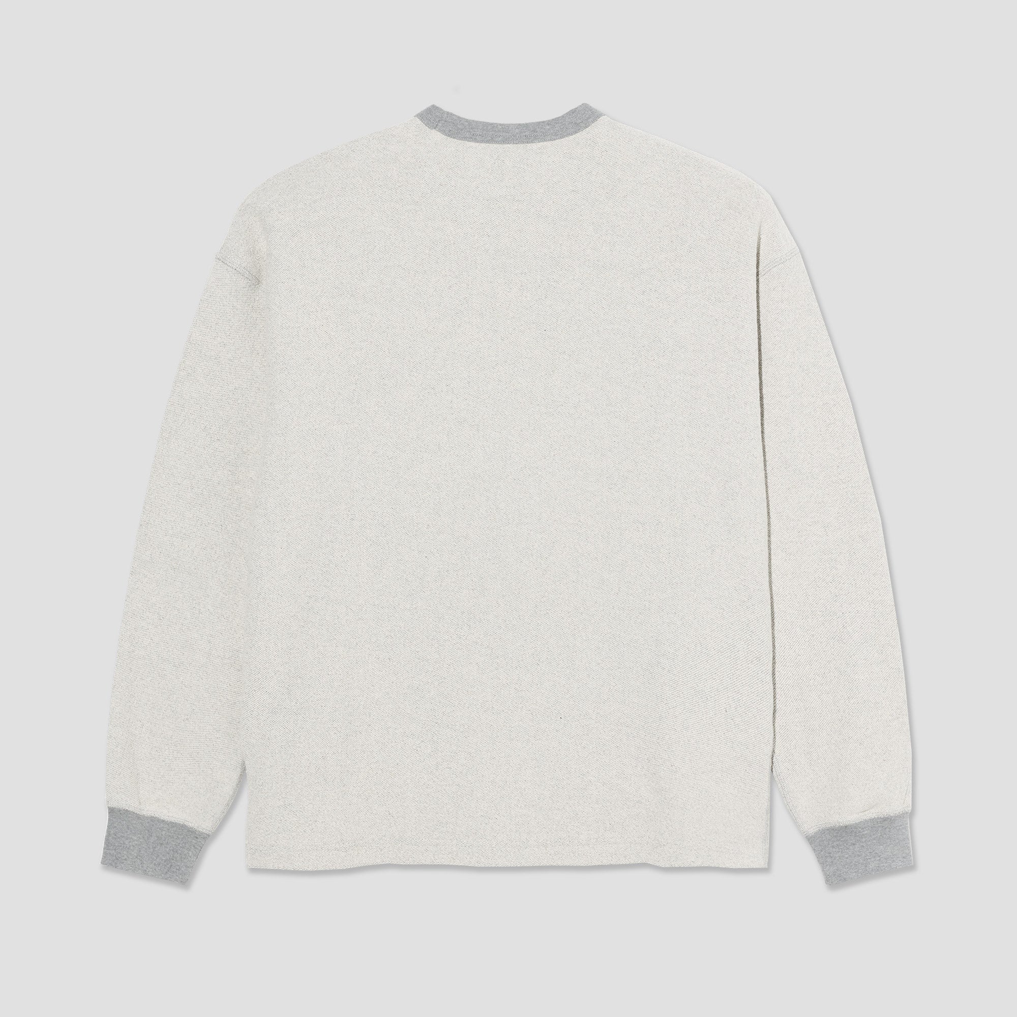 Polar Reversed Sweater Heather Grey