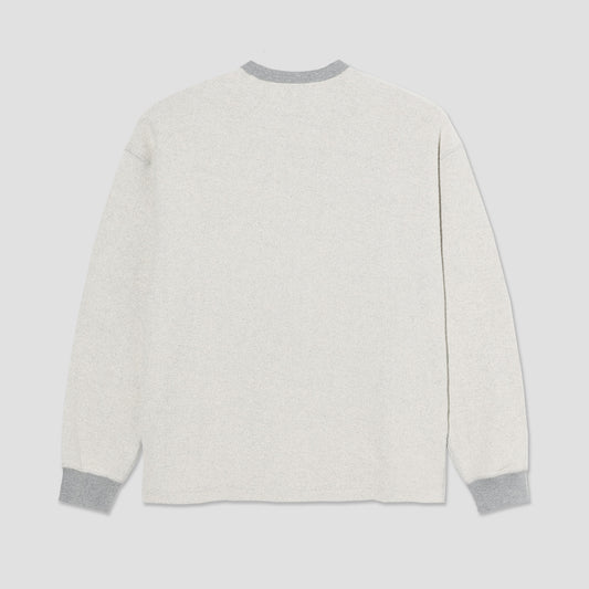 Polar Reversed Sweater Heather Grey