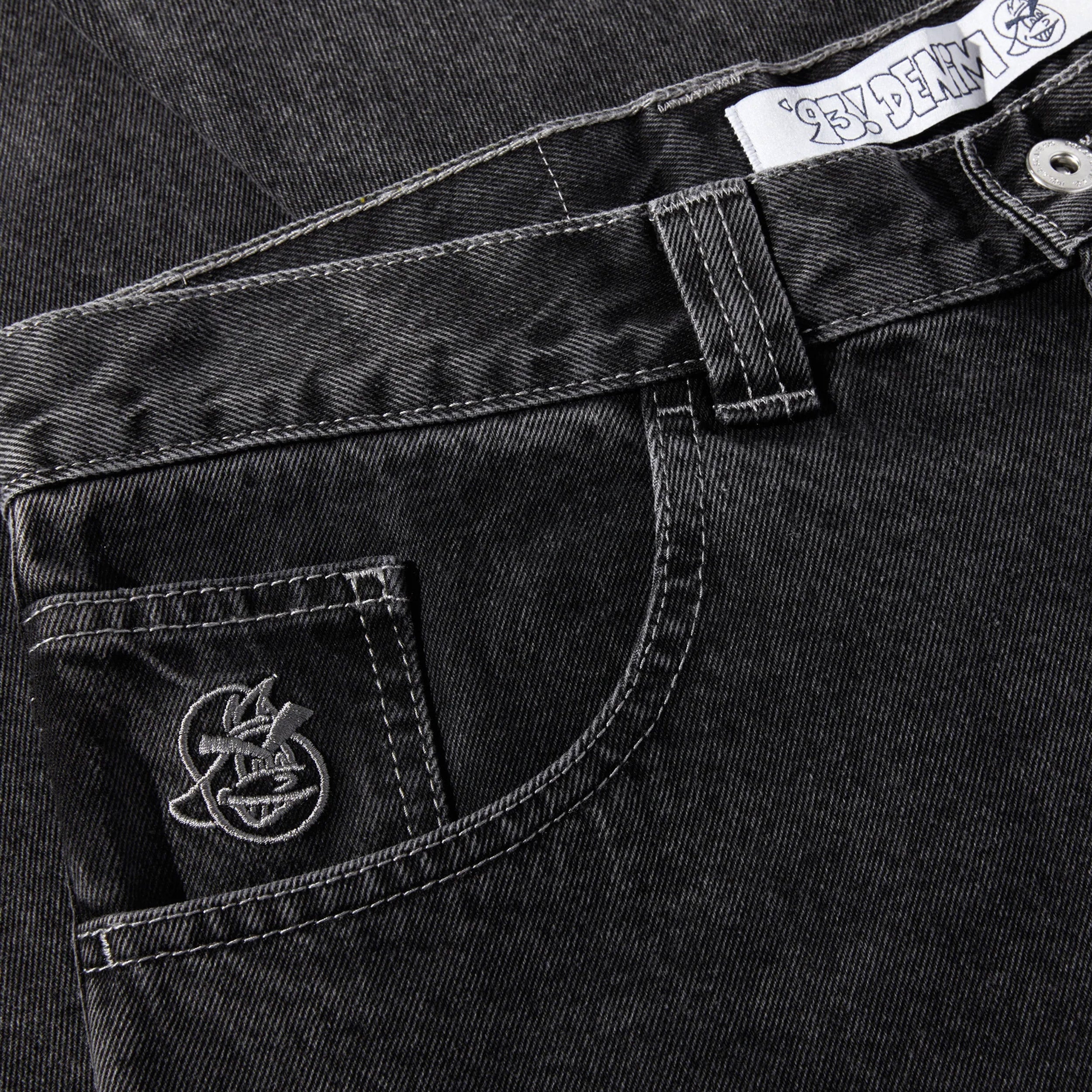 Polar 93! Pants Silver Black – Slam City Skates