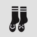 Load image into Gallery viewer, Polar Happy Sad Classic Socks Black / White
