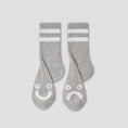 Load image into Gallery viewer, Polar Happy Sad Classic Socks Heather Grey
