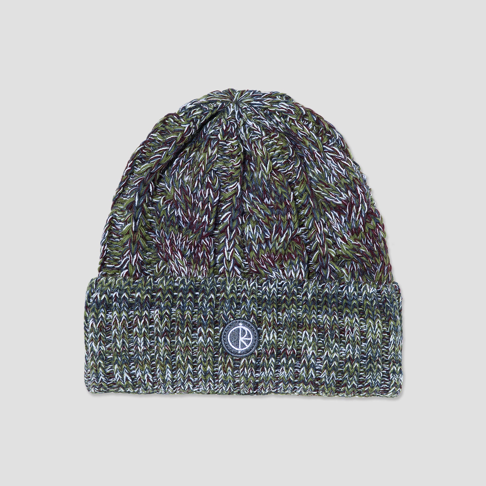Polar Braid Beanie Green